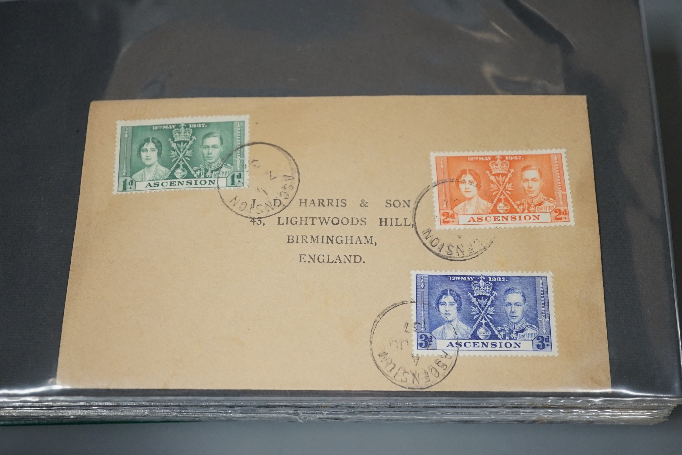 Fifty six Coronation commonwealth first day covers